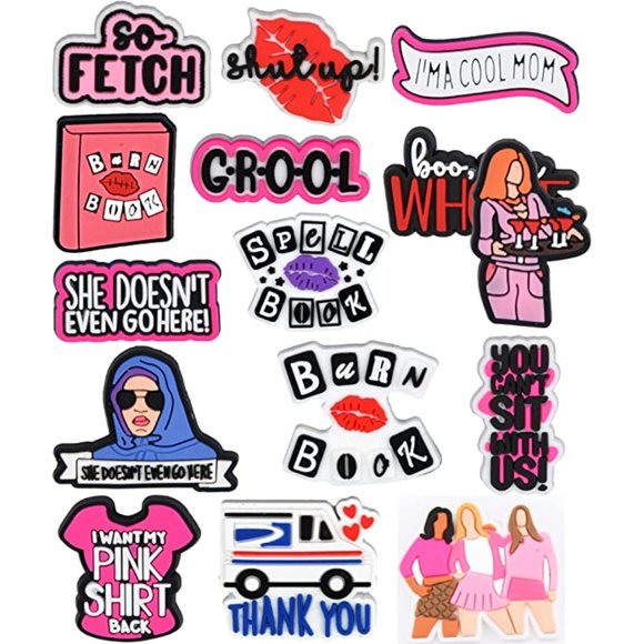 CROCS Shoes - Crocs & Wristband Bracelet Accessories from Mean Girls